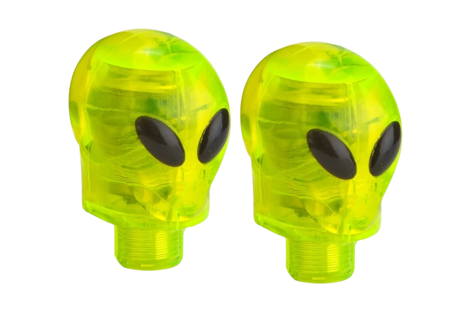 Светящиеся колпачки на ниппель Jing Yi JY-505B (комплект, 2 шт.)