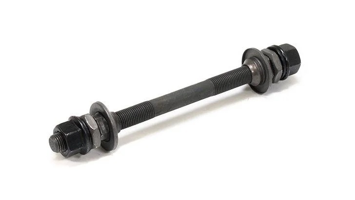 Ось переднего колеса Shunfeng SF-AX02F 3/8*140 мм (под гайки)