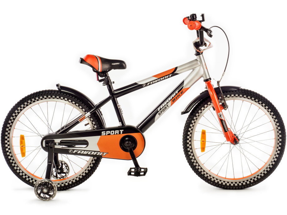 Велосипед Favorit Sport 20 (черный/оранжевый)