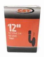 Велокамера CST 12x2.0 A/V (гнутый ниппель)