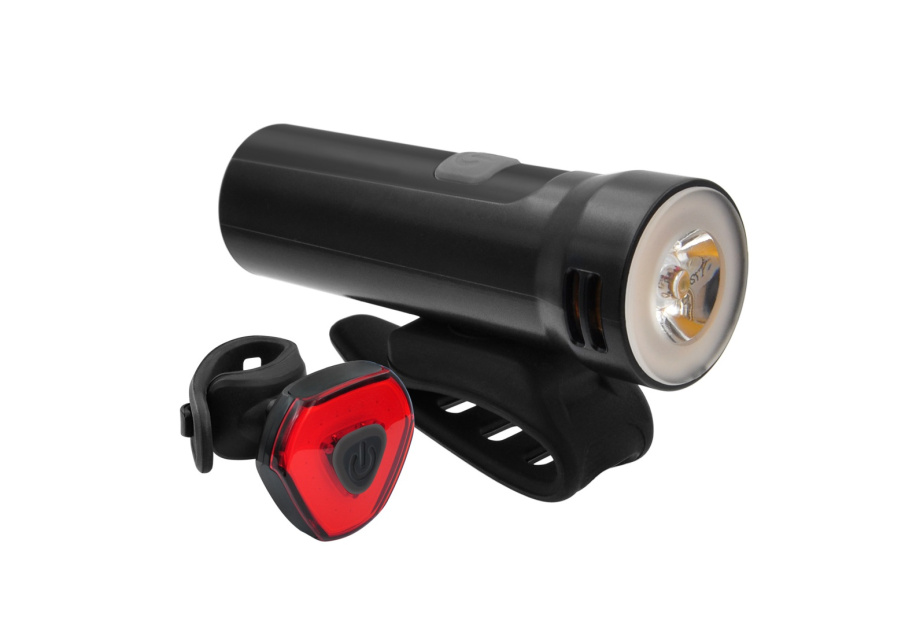 Комплект фонарей для велосипеда Jing Yi JY-7205+JY-6218T