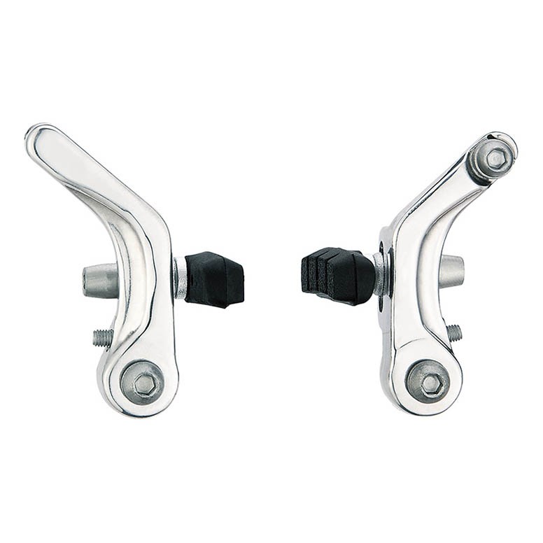 Тормоза Yinxing Cantilever YX-C218 (комплект на 2 колеса, серебристый)