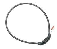 Замок велосипедный TONYON кодовый ø8мм х 650мм 445C-0865F