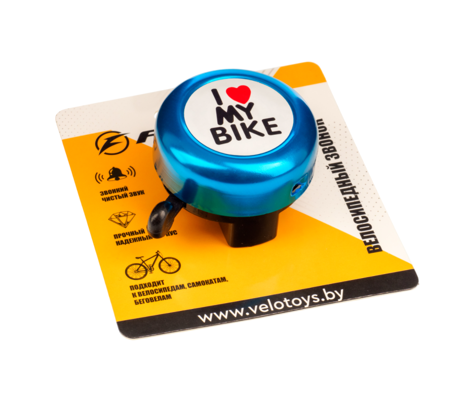 Звонок велосипедный Favorit TD-0602BL