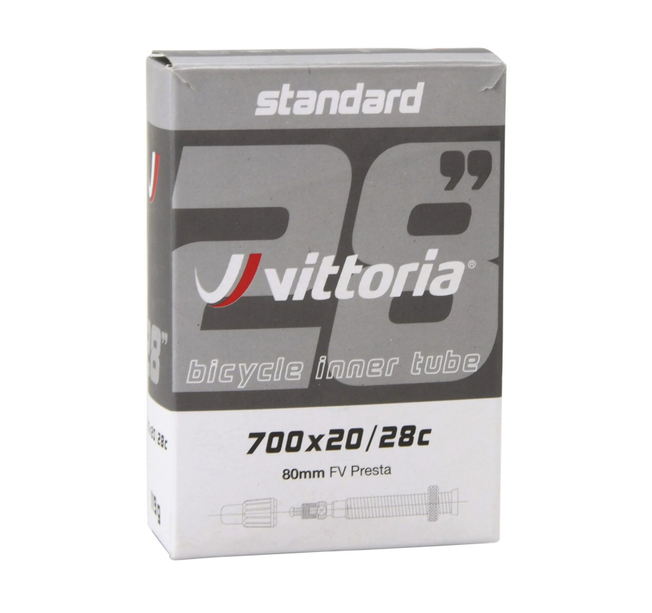 Велосипедная камера Vittoria STANDARD 20/28-622 (700x20/28C) FV80