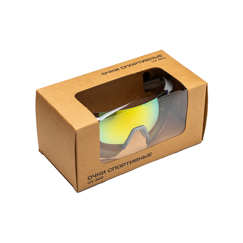 Очки солнцезащитные FE-24701 (чёрный / синий revo)