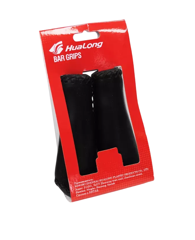 Грипсы Hualong HL-G310 (чёрные, L-136.5 мм)