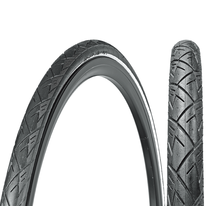 Покрышка Chaoyang NORDIC PLUS H-489 700×38C (40-622), Rhino Skin/Gumwall, Single, 60TPI	, Black/Reflex