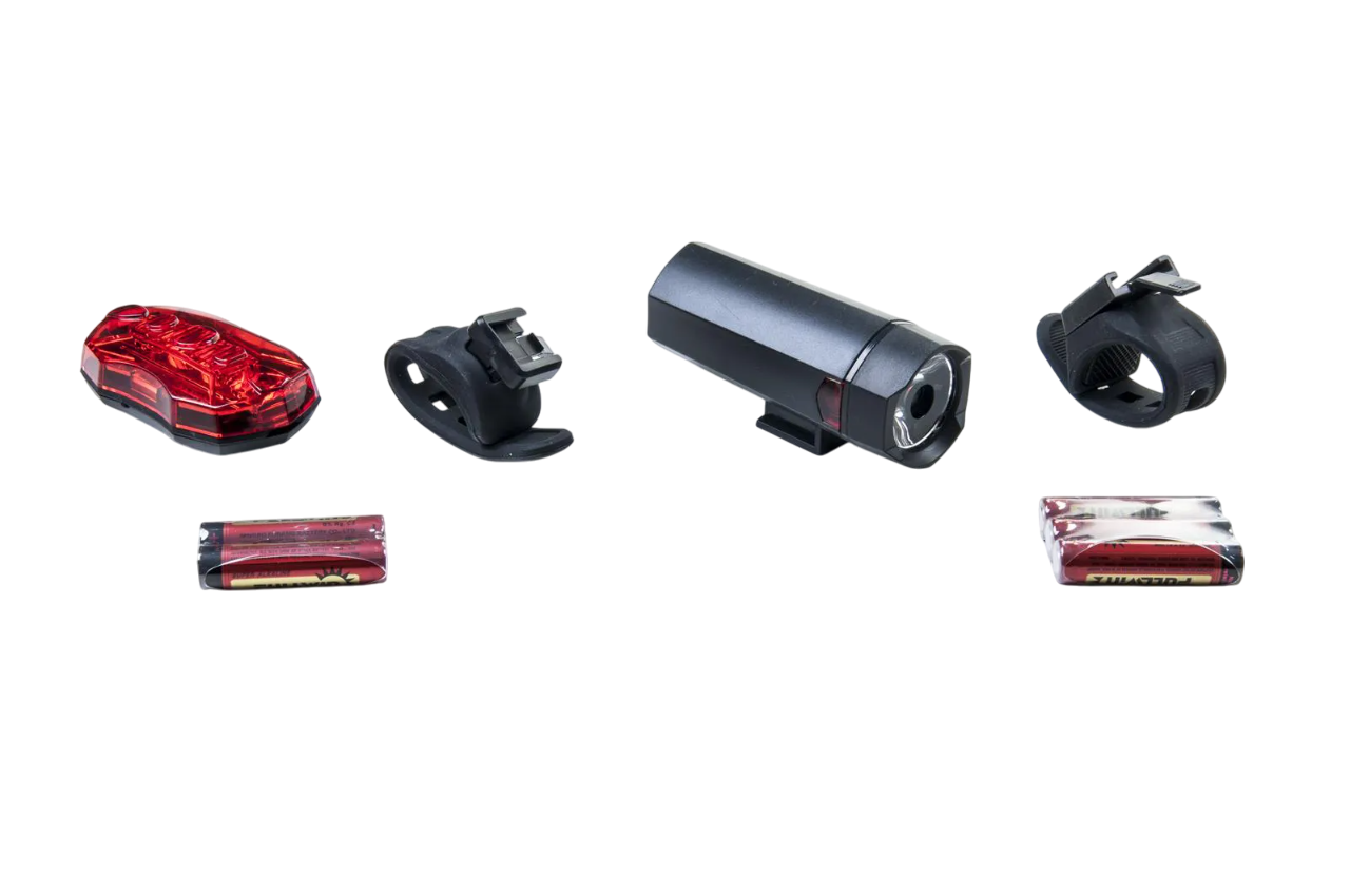 Комплект фонарей для велосипеда Jing Yi JY-7058+6090T