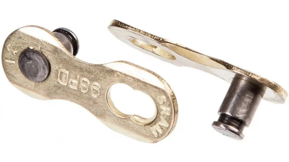 Цепь Sram PC-971 (9 скоростей, 114 звеньев, замок Power Link Gold)