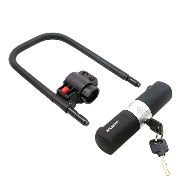 Велосипедный замок U-Lock Spencer ZS2921 (на ключ, 165-250 мм)