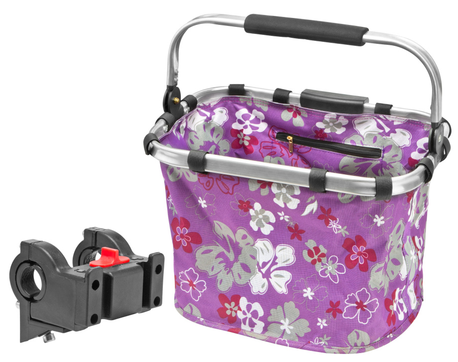 Велокорзина передняя Stels JL-082 (сиреневая)