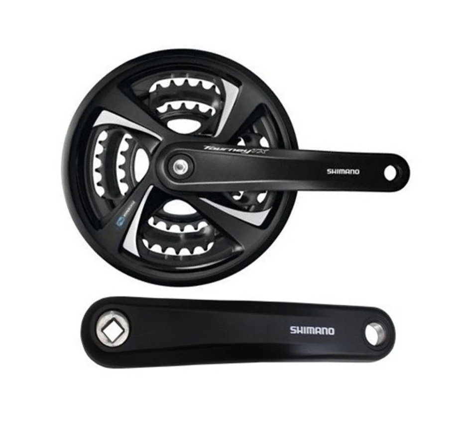 Система Shimano Tourney FC-TX801 (42/32/22T, 170 мм)