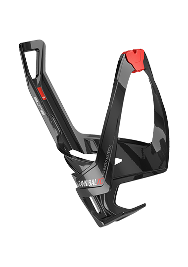 Флягодержатель Elite Cannibal XC Bio (черно/красный)
