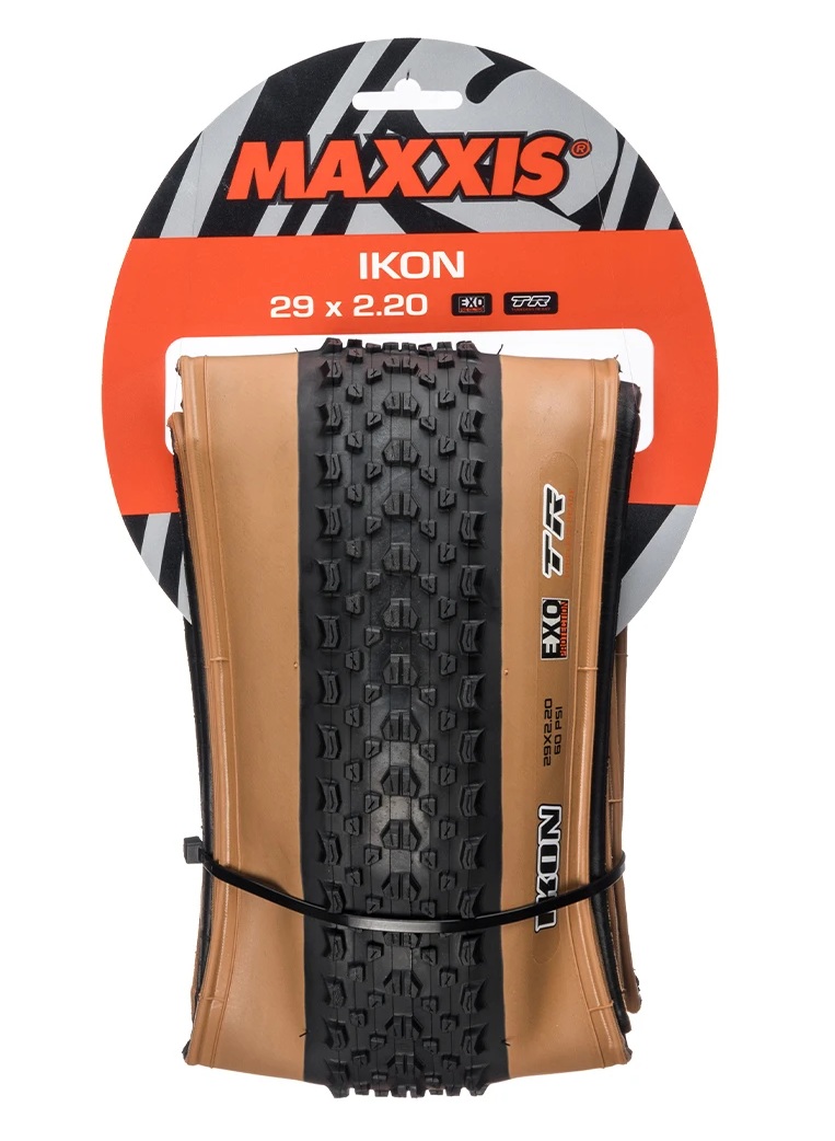 Велопокрышка MAXXIS IKON M319 29x2.20 (56-622), 60TPI, EXO / TR / TANWALL