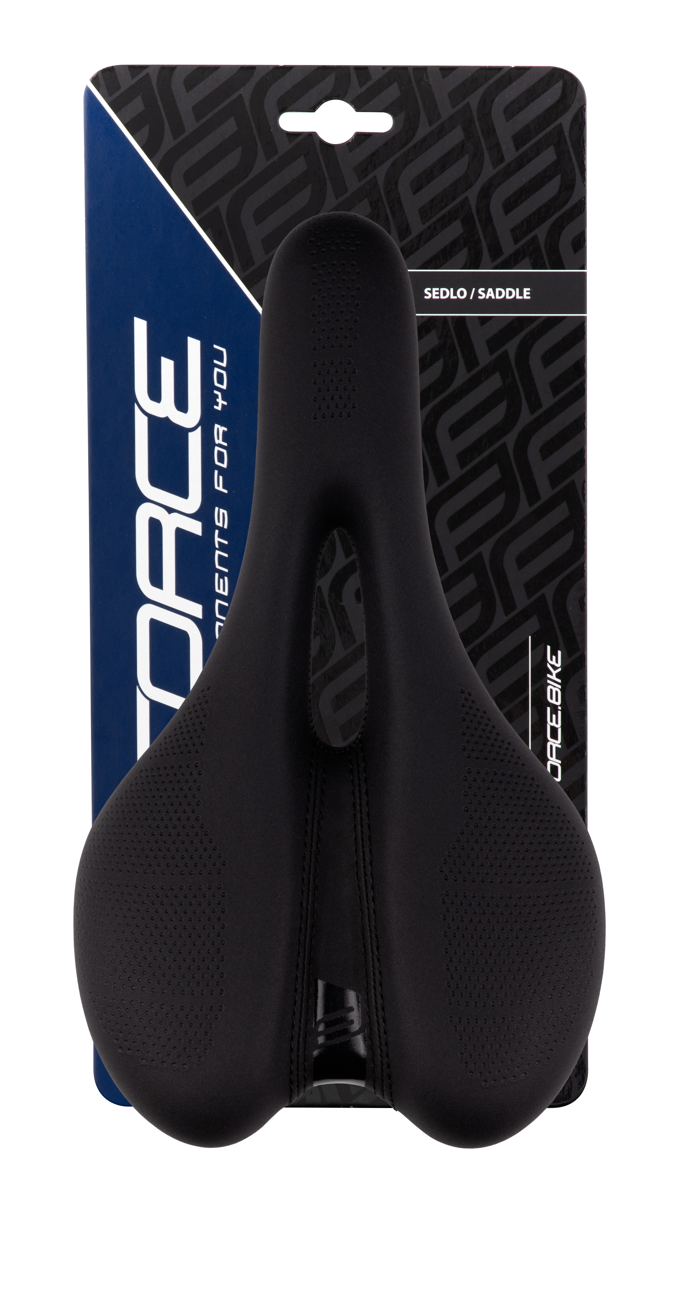 Седло FORCE ZAK 20172 (черное матовое)