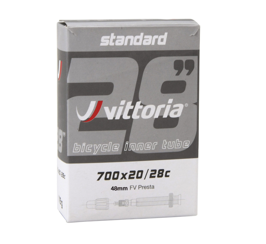 Велосипедная камера Vittoria STANDARD 20/28-622 (700x20/28C) FV48