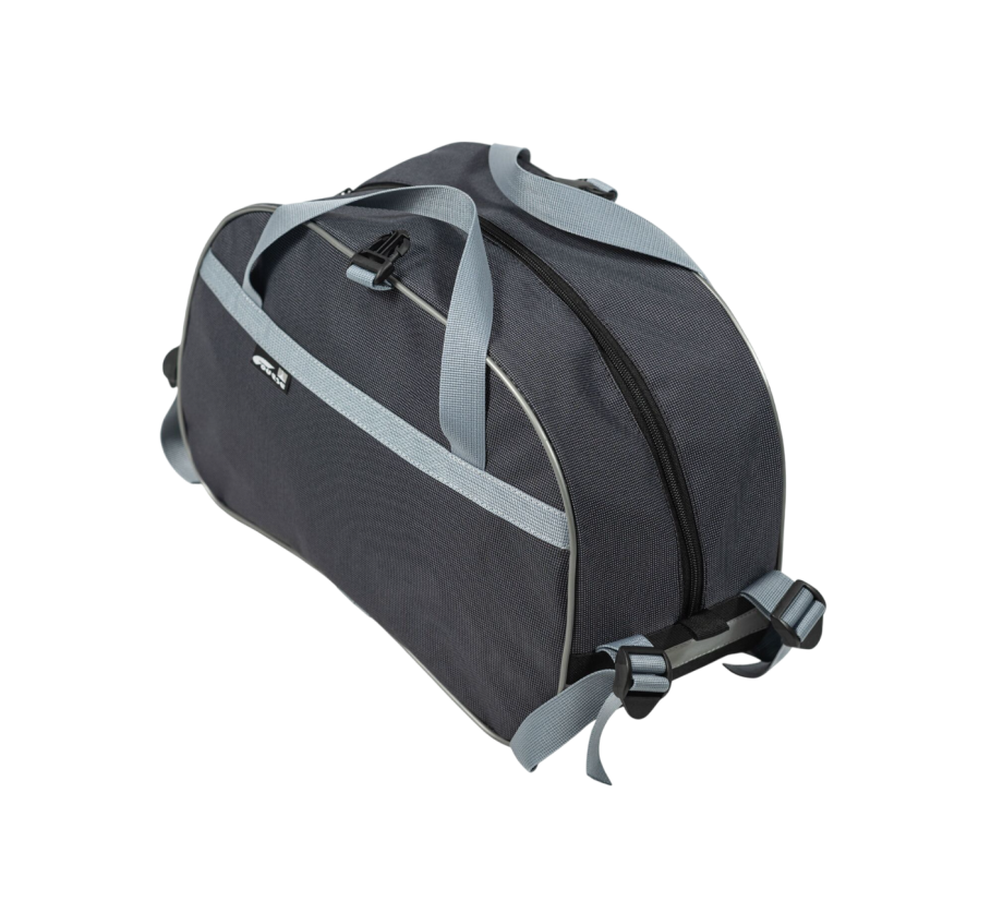 Велосумка Course Кантри-1 на багажник (чёрно-серая)