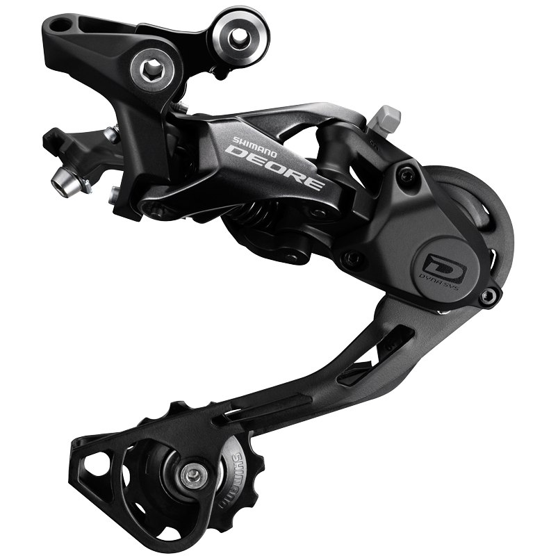 Переключатель задний Shimano Deore RD-M6000 SGS (длинная лапка) Shadow RD+ 10 скоростей