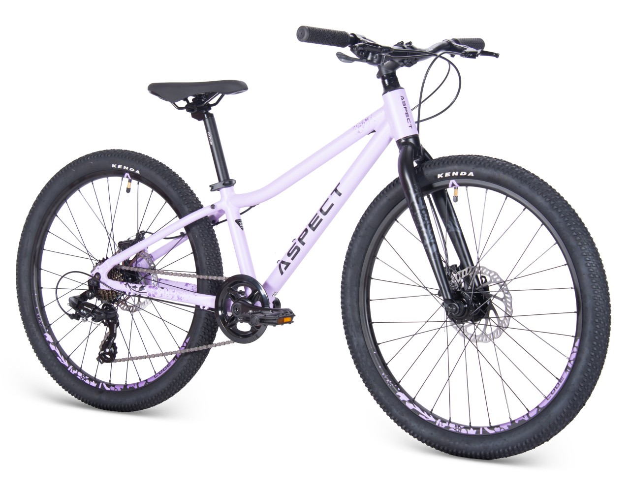 Велосипед Aspect Angel Lite 24 (фиолетовый)