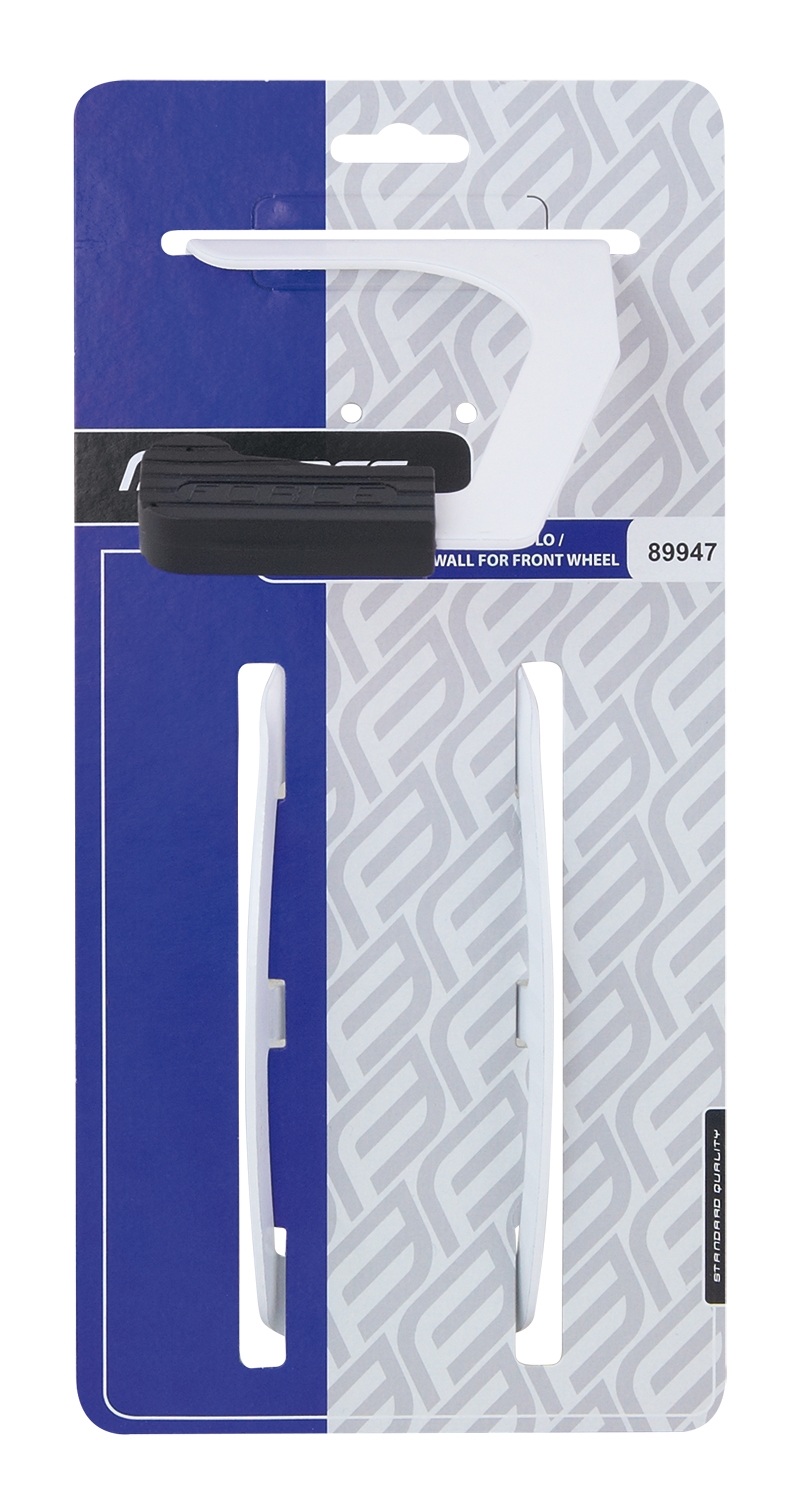 Кронштейн для велосипеда Force 89947 (настенный, за переднее колесо, стальной, белый)