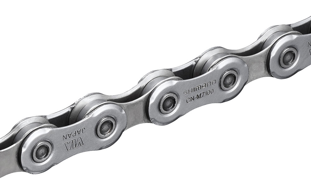 Цепь Shimano CN-M7100 (12 скоростей, 126 звеньев, с замком цепи QuickLink)