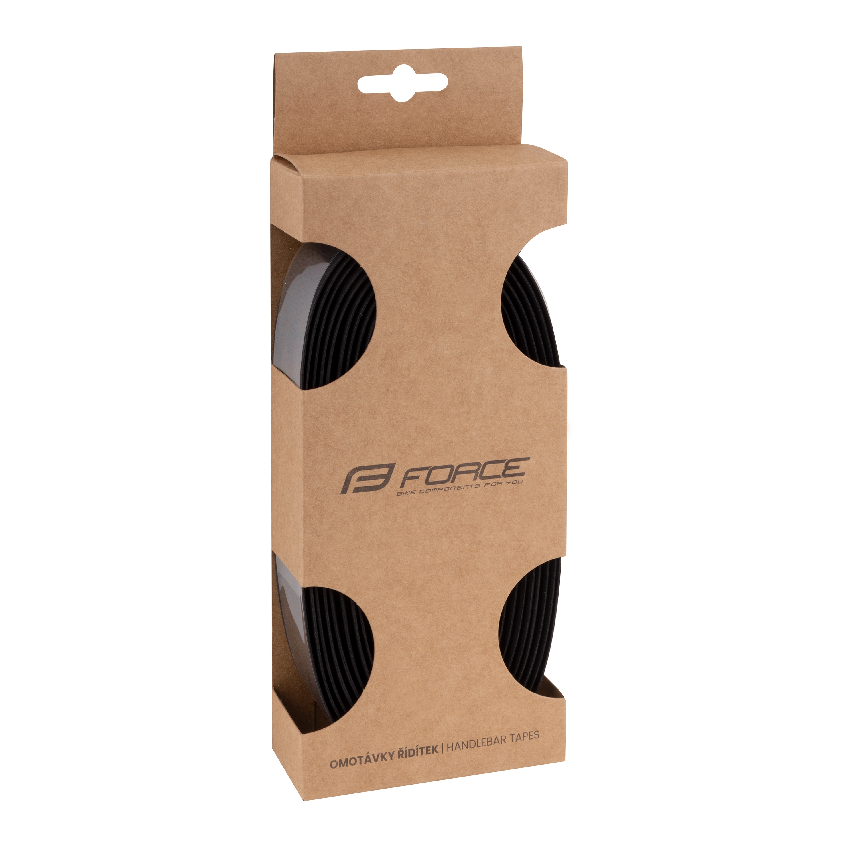 Обмотка руля Force EVA (перфорация, чёрная)