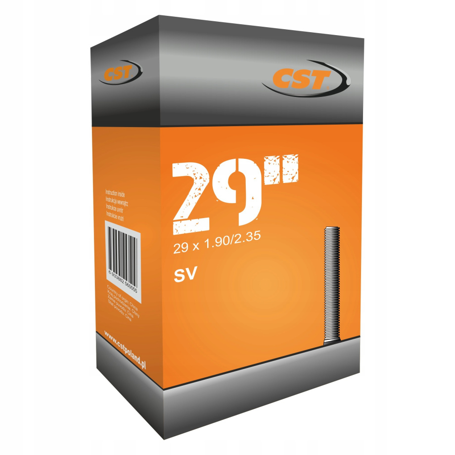 Велокамера CST 29x1.9/2.35 SV33