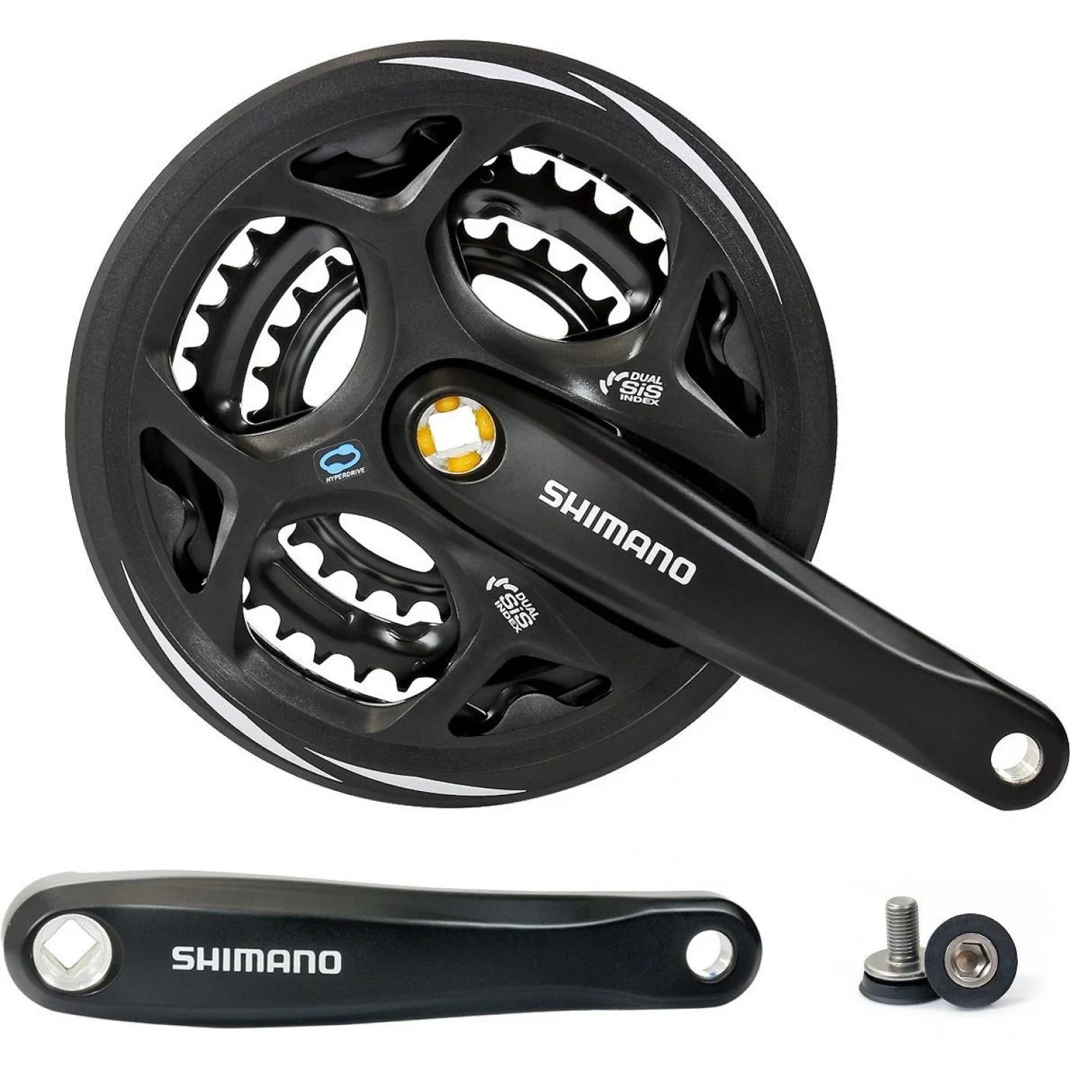 Система Shimano Altus FC-M311 (42/32/22T, 170 мм)