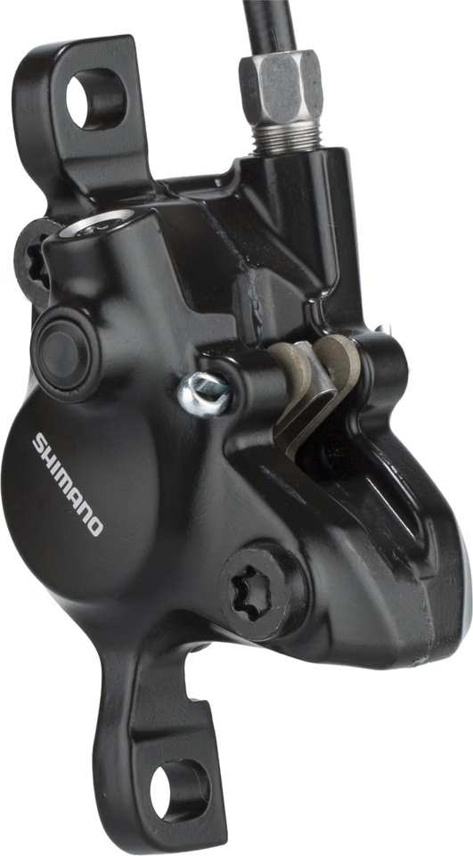 Дисковый гидравлический тормоз Shimano MT200 (передний, комплект, без упаковки)