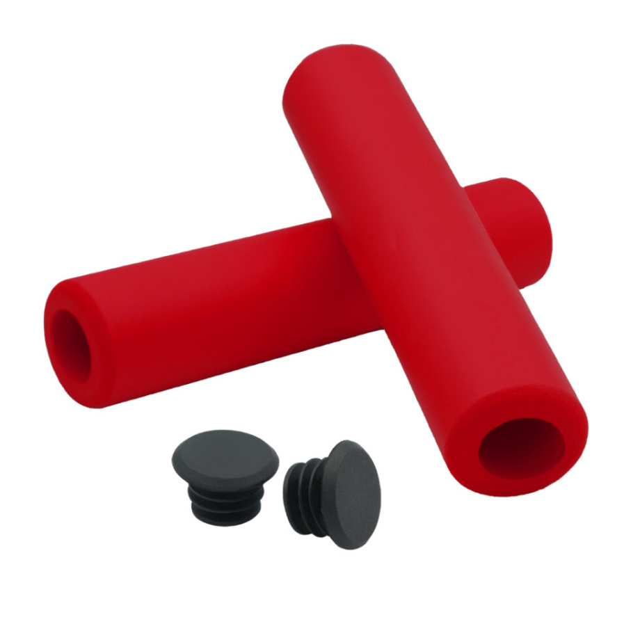 Грипсы SKILL SILICO NBR 125 мм (красные)