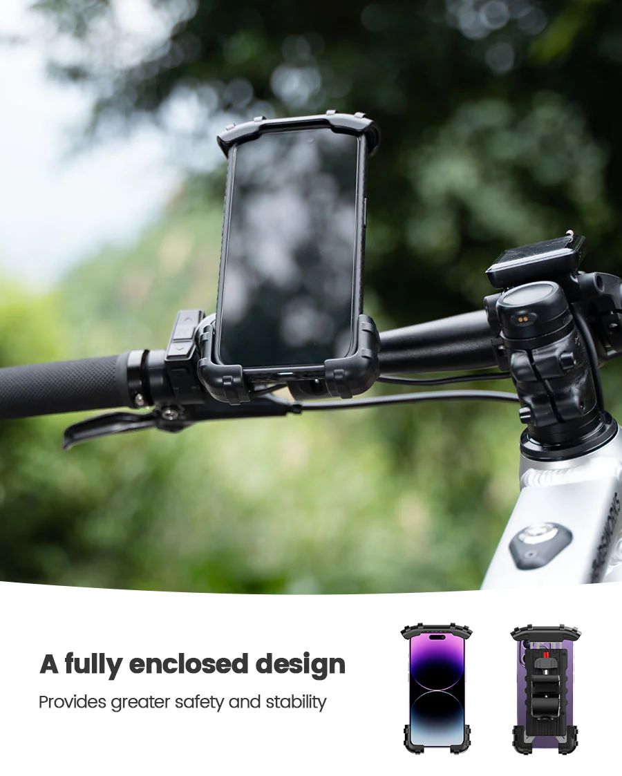 Держатель телефона на руль Lamicall BP05 (чёрный)