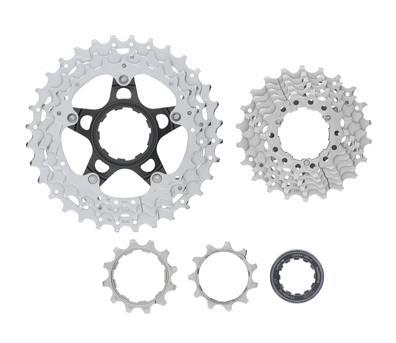 Кассета Shimano CS-HG81 (10 скоростей, 11-32T)