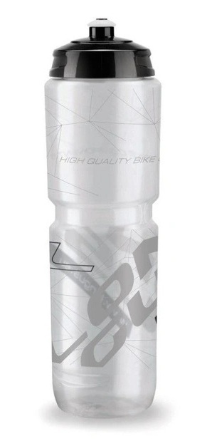 Велобутылка Longus TESA 1000 мл (прозрачно/чёрная)
