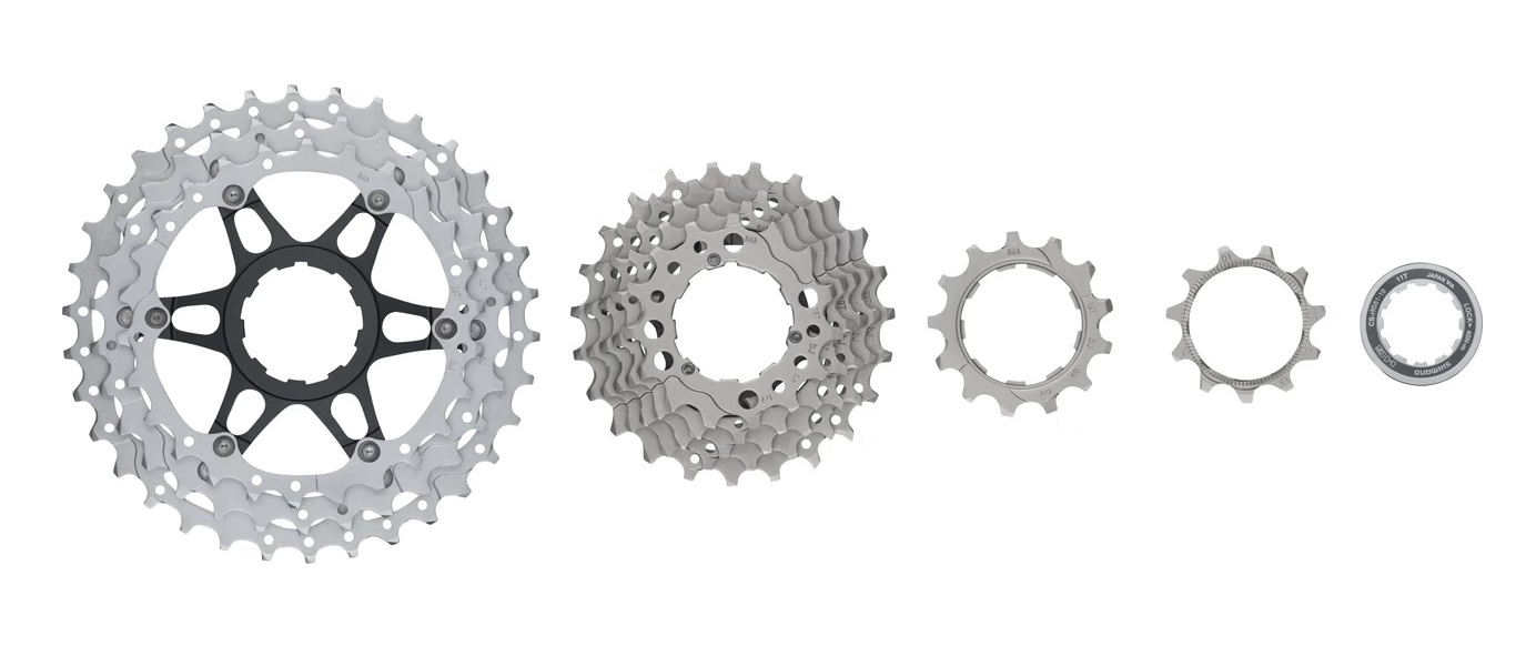 Кассета Shimano CS-HG81 (10 скоростей, 11-34T)