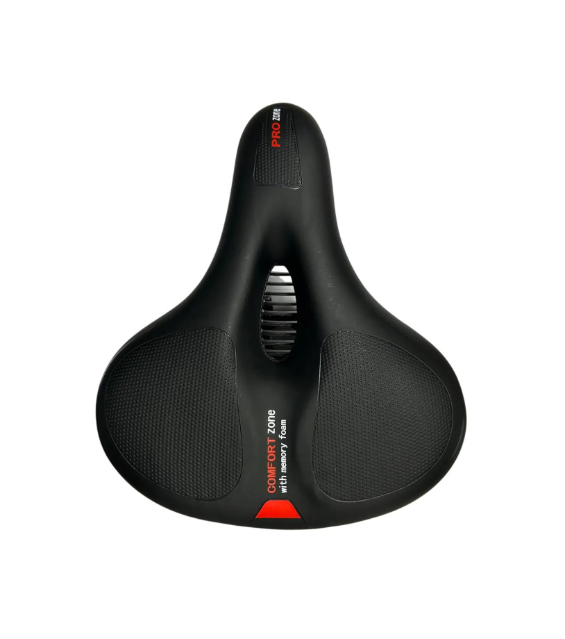 Седло Hongsida HDS-676 (чёрный/красный)