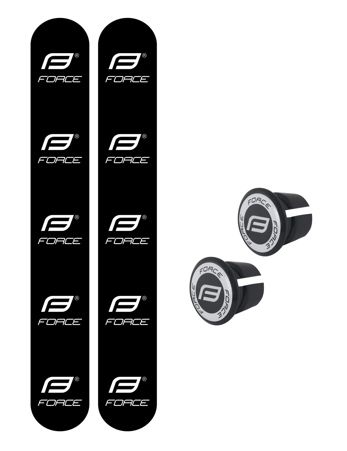 Обмотка руля Force EVA (синяя, натуральная пробка)