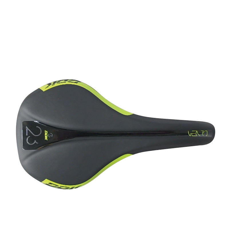 Седло DDK D2373V Vento (чёрный/серый/зелёный)