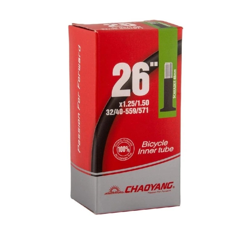 Велосипедная камера Chaoyang 32/40-559/571 (26×1.25/1.50) AV48