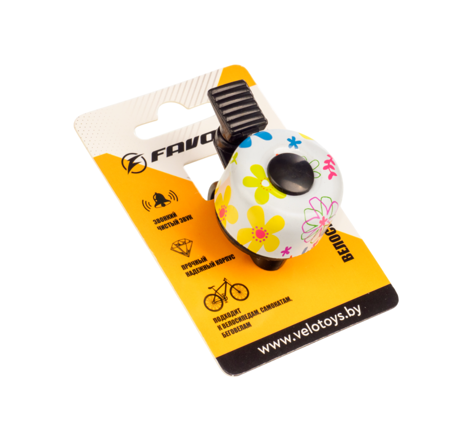 Звонок велосипедный Favorit TD-1003FL