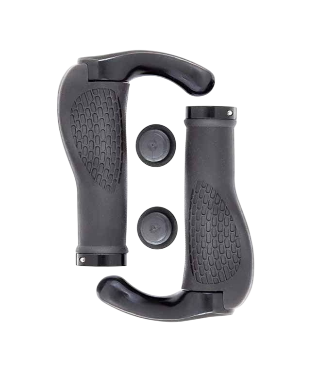 Грипсы Hualong HL-G206 (чёрные, L-135 мм)