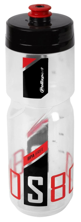 Фляга велосипедная Polisport S800 (прозрачный)