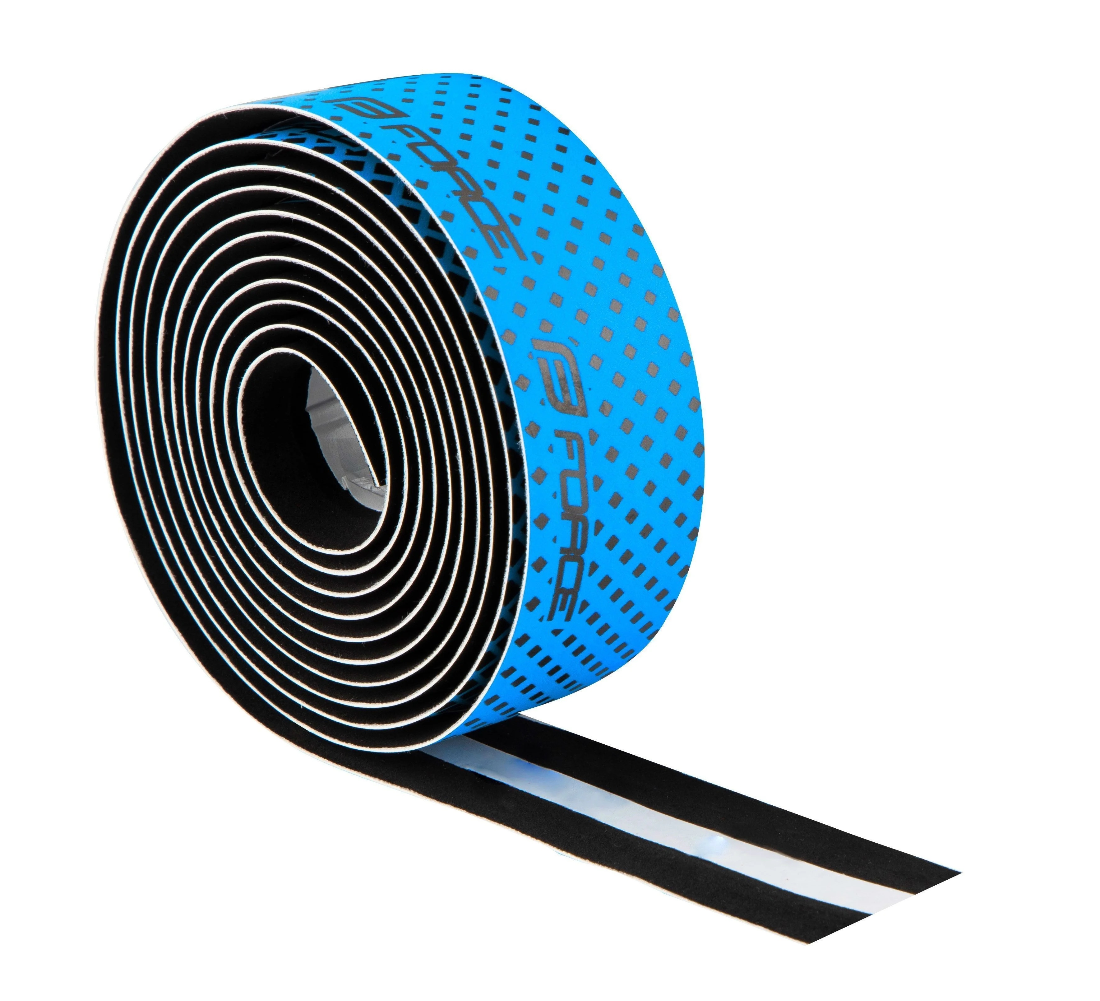 Обмотка руля Force EVA Dual (черно-синяя)