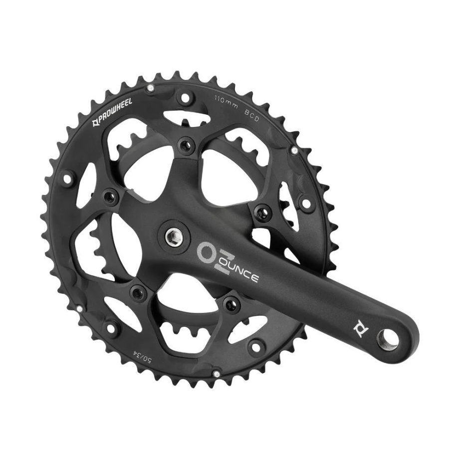 Комплект шатунов Prowheel OUNCE-521C-N 34/50T, 172.5 мм.