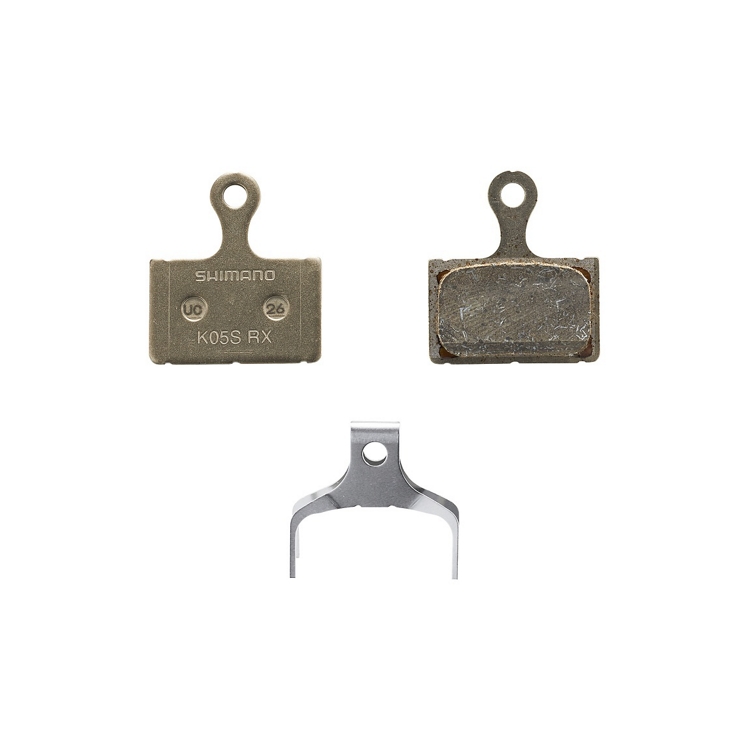 Тормозные колодки дисковые Shimano K05S-RX Resin (полимерные)