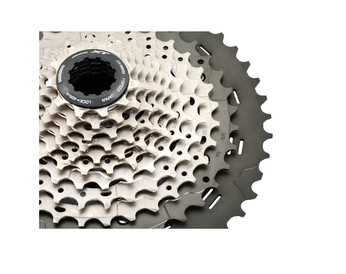 Кассета Shimano Deore XT CS-M8000 (11 скоростей, 11-46T)
