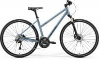 Велосипед Merida Crossway XT Edition Lady (MattSteelBlue/DarkBlue, 2021)