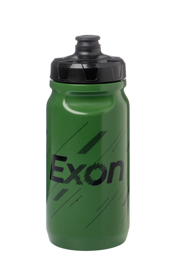 Велосипедная фляга Exon CB-15199M 600 (зелёный/чёрный)