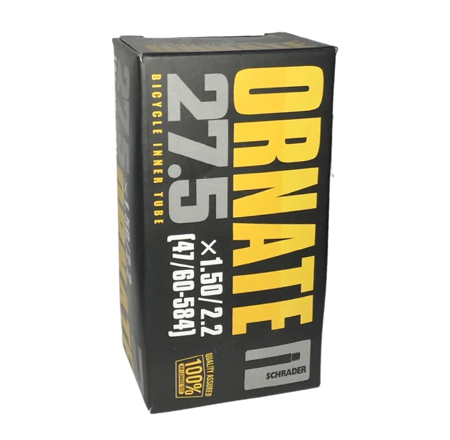 Велосипедная камера ORNATE 27.5x1.5/2.20 (47/60-584) AV40