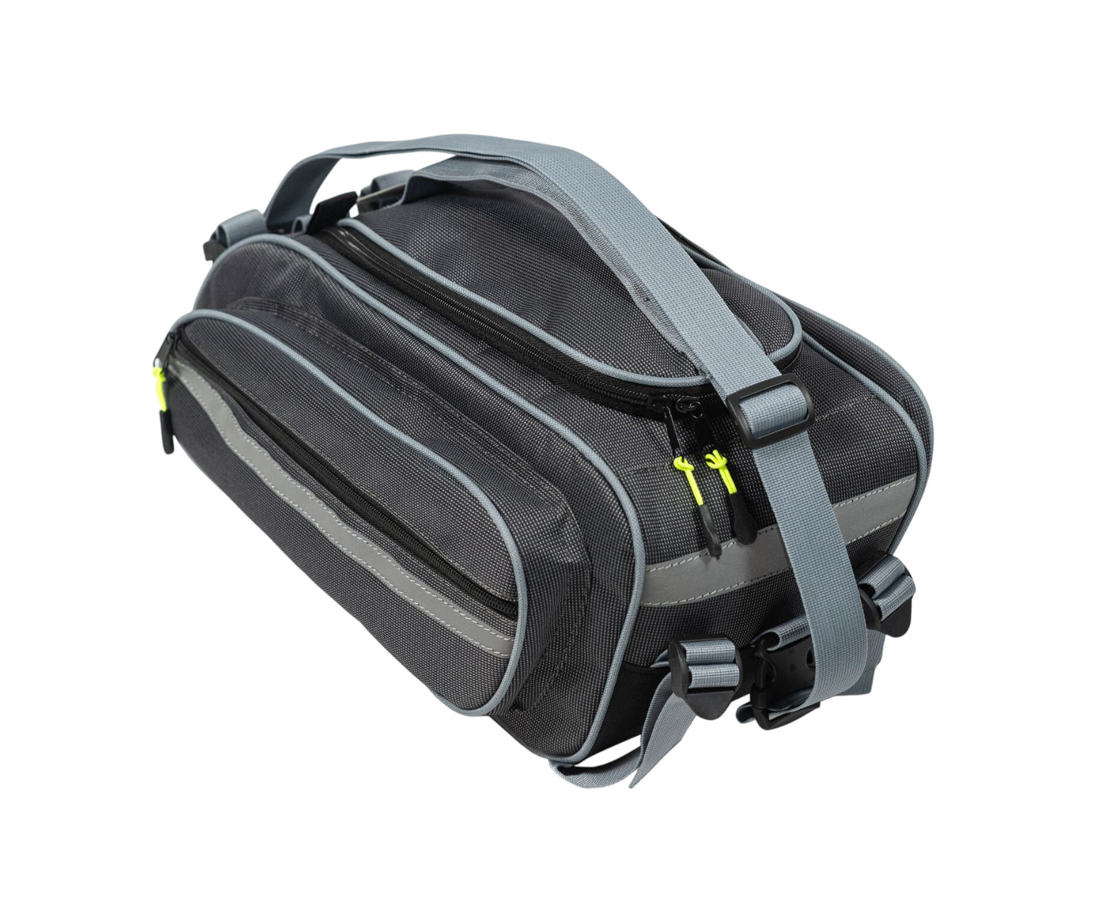 Велосумка Course Джаст-3 на багажник (чёрно-серая)